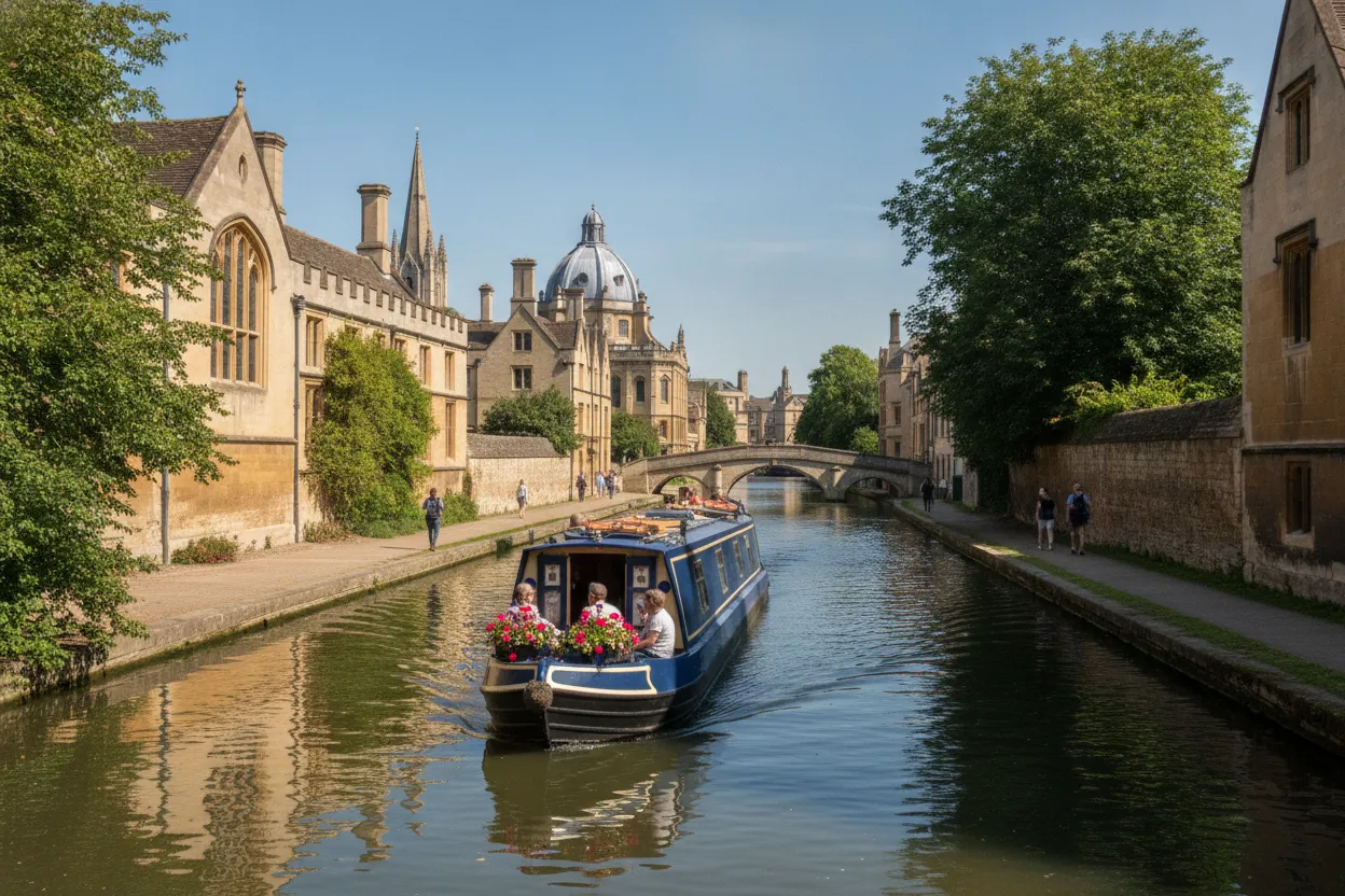 Oxford Canal Boat Trip